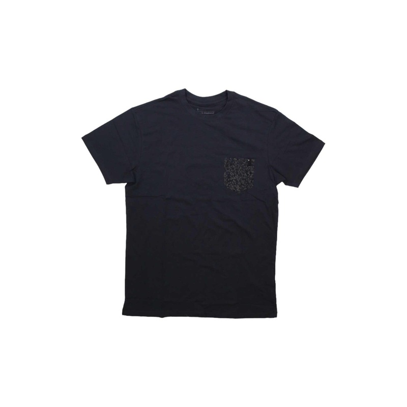 Black Diamond Mens Pocket Square Tee