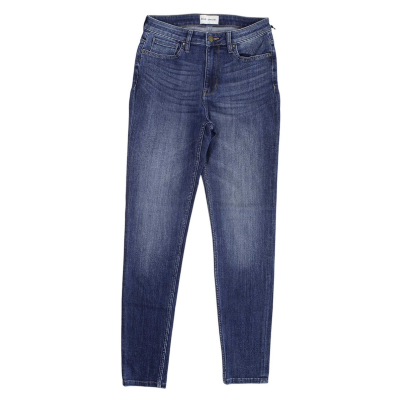 dish Womens Performance Denim High Rise Skinny Jean