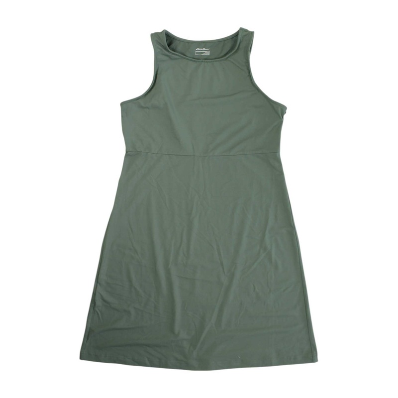 Eddie Bauer Travex Womens Aster Sleeveless Empire Waist Dress - Solid