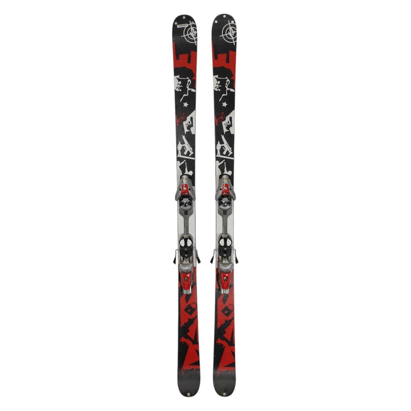 K2 Public Enemy Skis w/ Salomon Equipe 900s Bindings