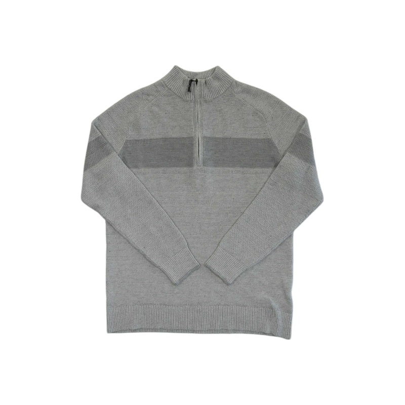 Smartwool Men's Ripple Ridge Stripe Half Zip Sweater