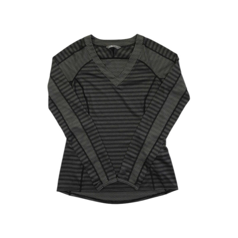The North Face Womens Striped Long Sleeve Top
