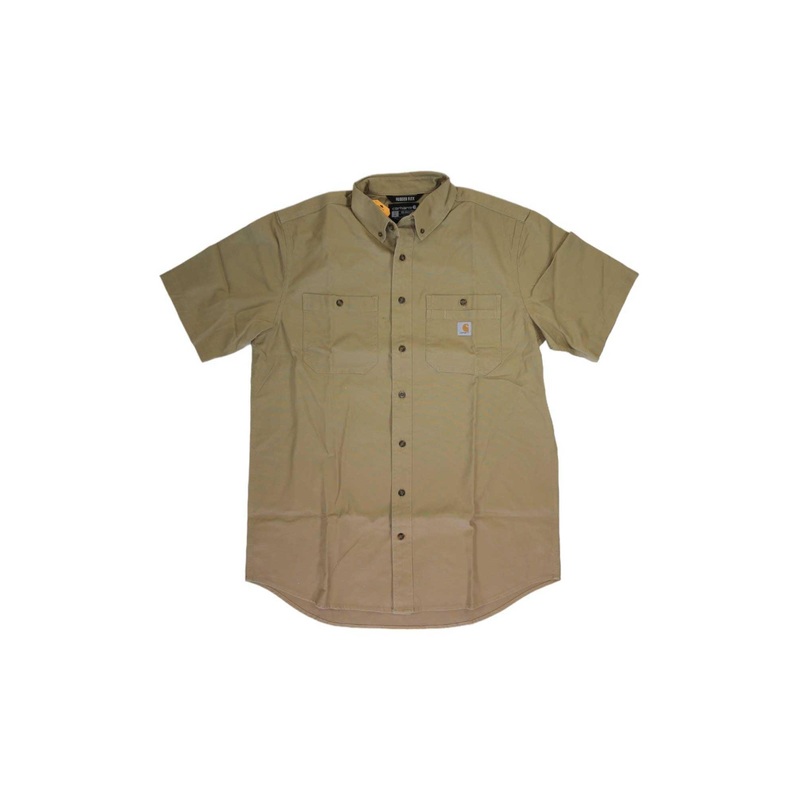 Carhartt Mens Rugged Flex Rigby SS Work Shirt