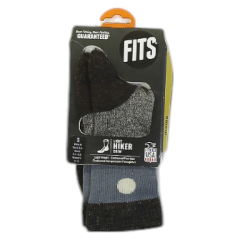 Fits Light Hiker Crew Teton Sock