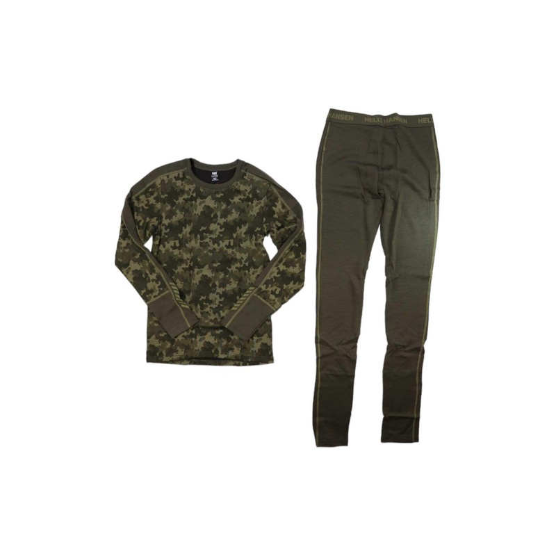 Helly Hansen Juniors Graphic Lifa Merino Midweight Set