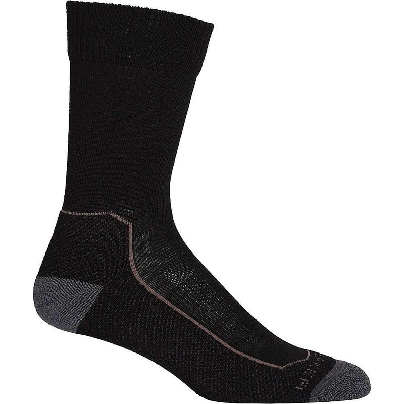 Icebreaker Mens Hike+ Light Crew Sock