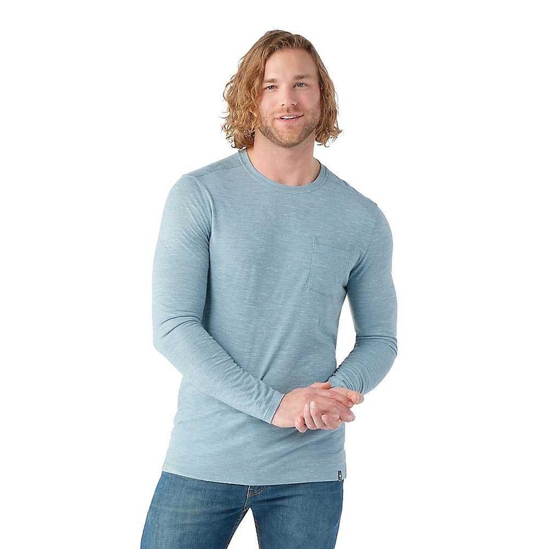 Smartwool Mens Everyday Exploration Merino LS Pocket Tee
