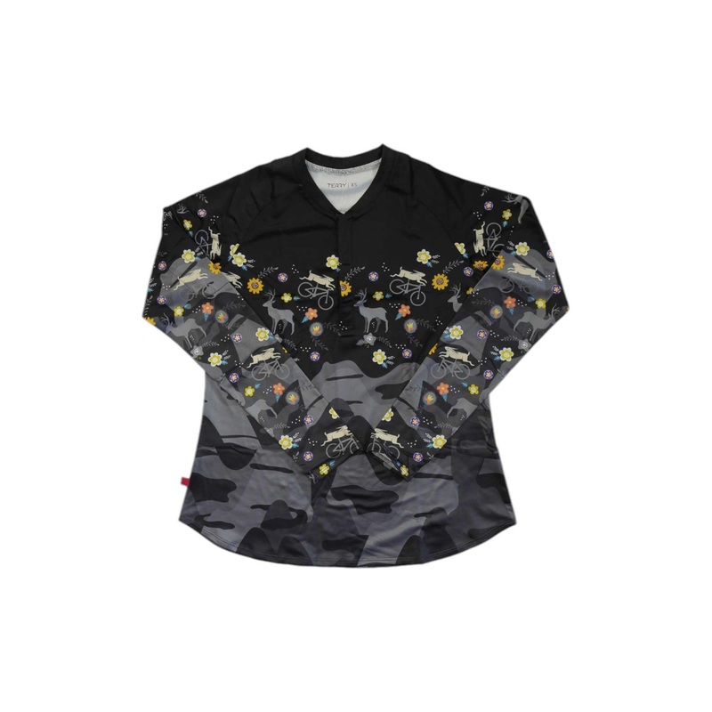 Terry Womens Henley Jersey