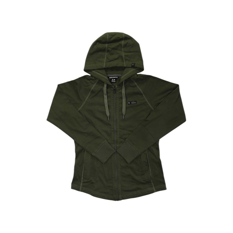 Black Diamond Womens Rise and Climb Full Zip Hoody