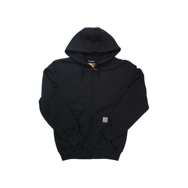 Carhartt Mens Rain Defender Loose Fit Heavyweight Full Zip Sweatshirt