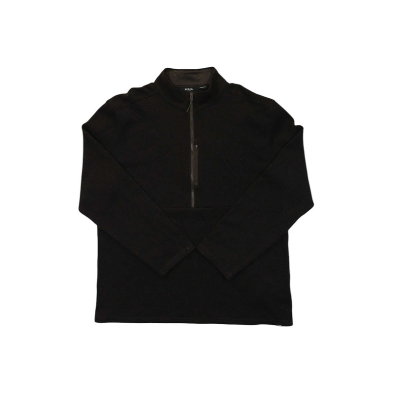 Prana Mens Route Tracker 1/4 Zip Sweater