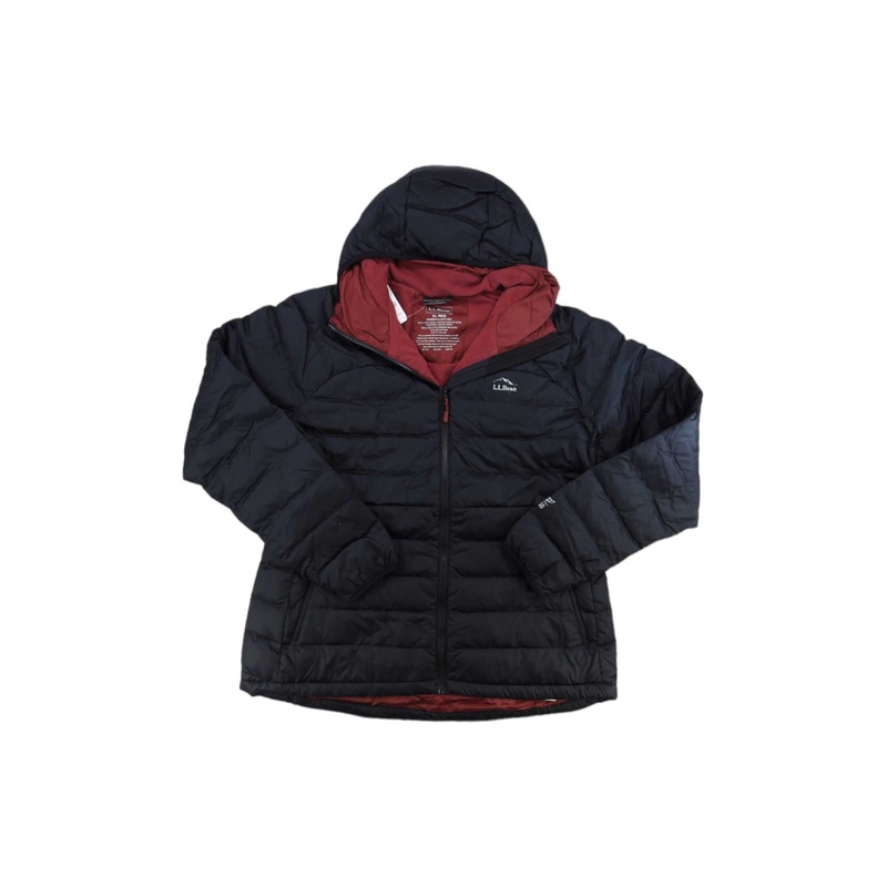 L.L.Bean Womens Down Hooded Jacket
