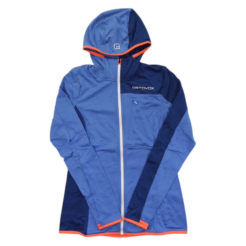Ortovox Womens Fleece Light Grid Hooded Jacket