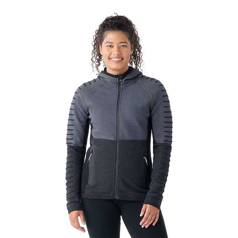 Smartwool Womens Intraknit Merino Fleece Full Zip Hoodie