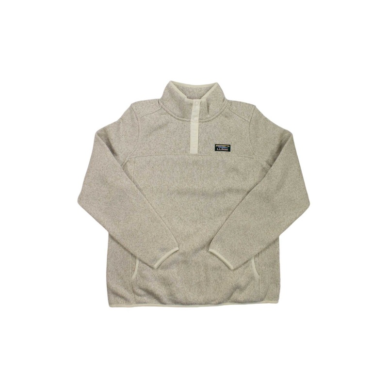 L.L.Bean Womens Sweater Fleece Pullover