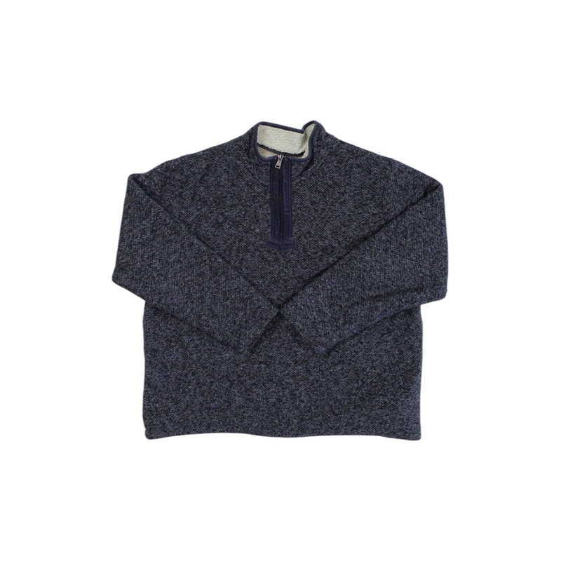 Orvis Mens Brighton Quarter Zip Sweater