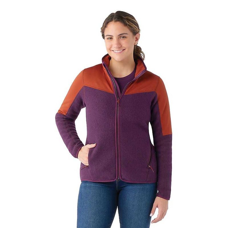 Smartwool Womens Hudson Trail Fleece Full Zip Jacket