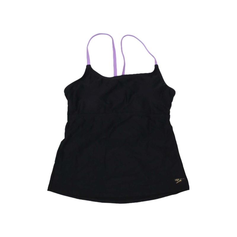 Speedo Womens Strappy Scoop Neck Tankini