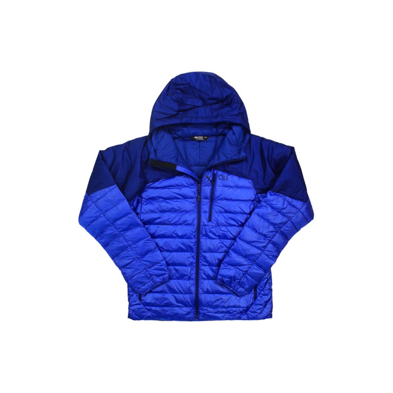 Outdoor Research Mens Helium Down Hooded Jacket