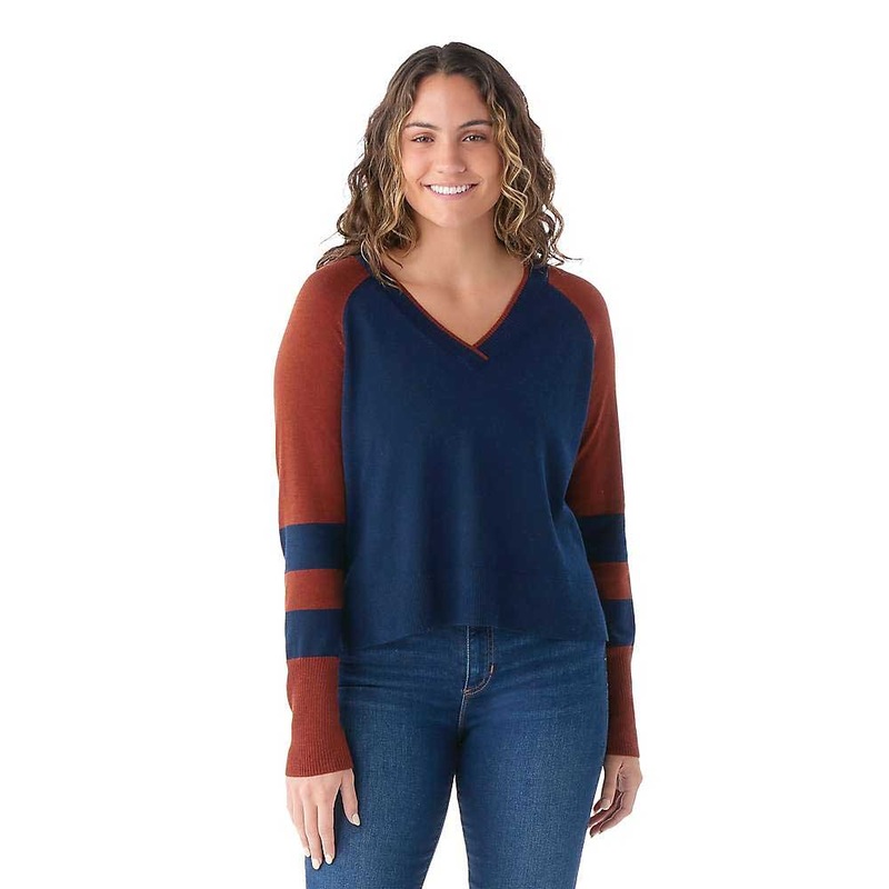 Smartwool Womens Edgewood V-Neck Sweater
