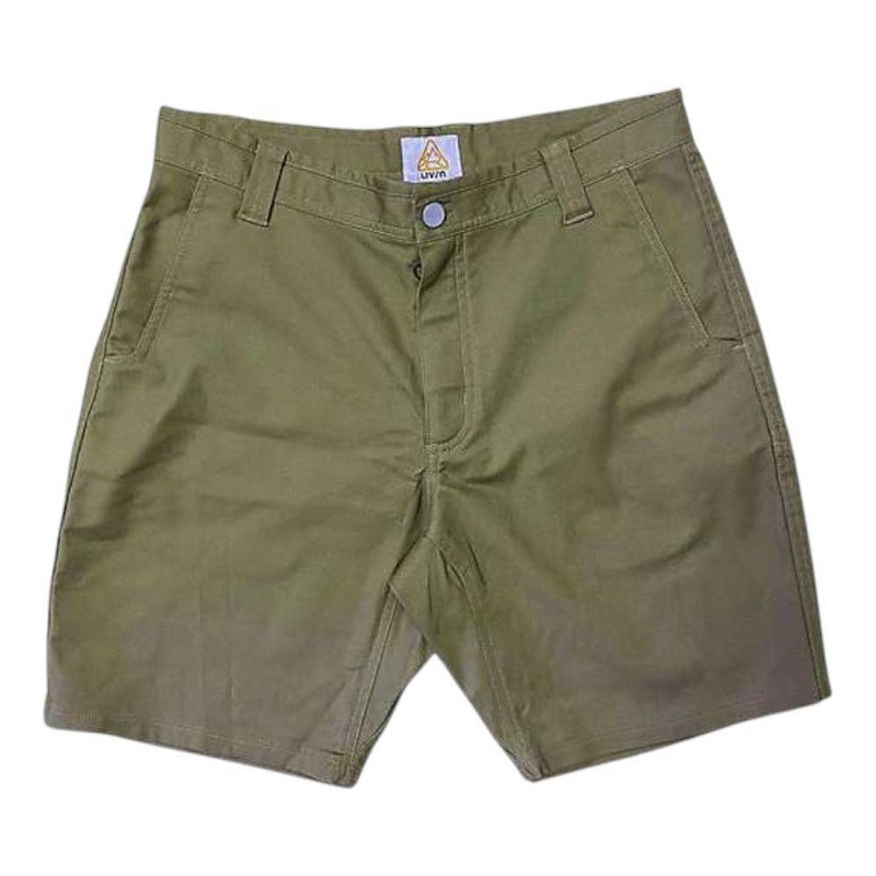 LIVSN Mens Flex Canvas Shorts
