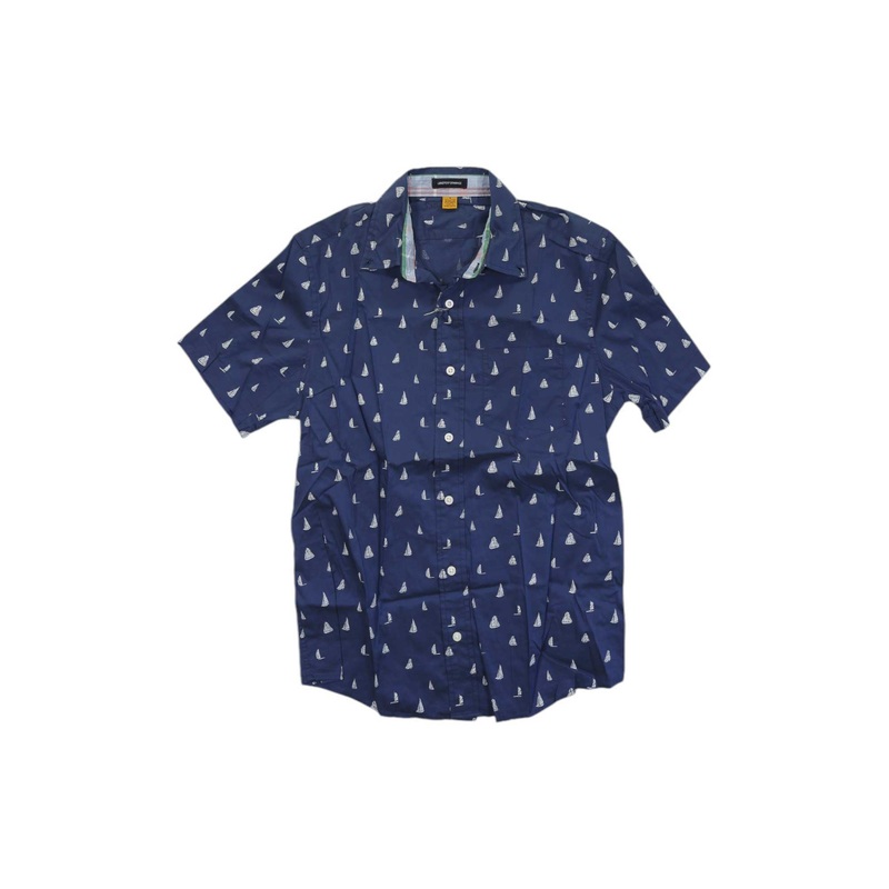 Tailor Vintage Mens Printed Stretch Performance SS Shirt