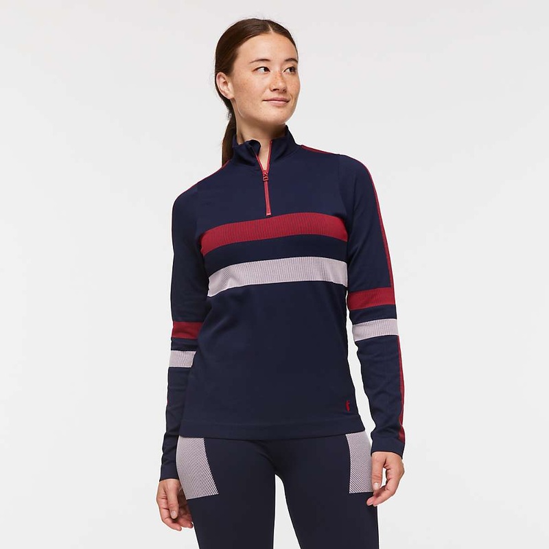 Cotopaxi Women's Debajo Seamless Baselayer Quarter-Zip Top