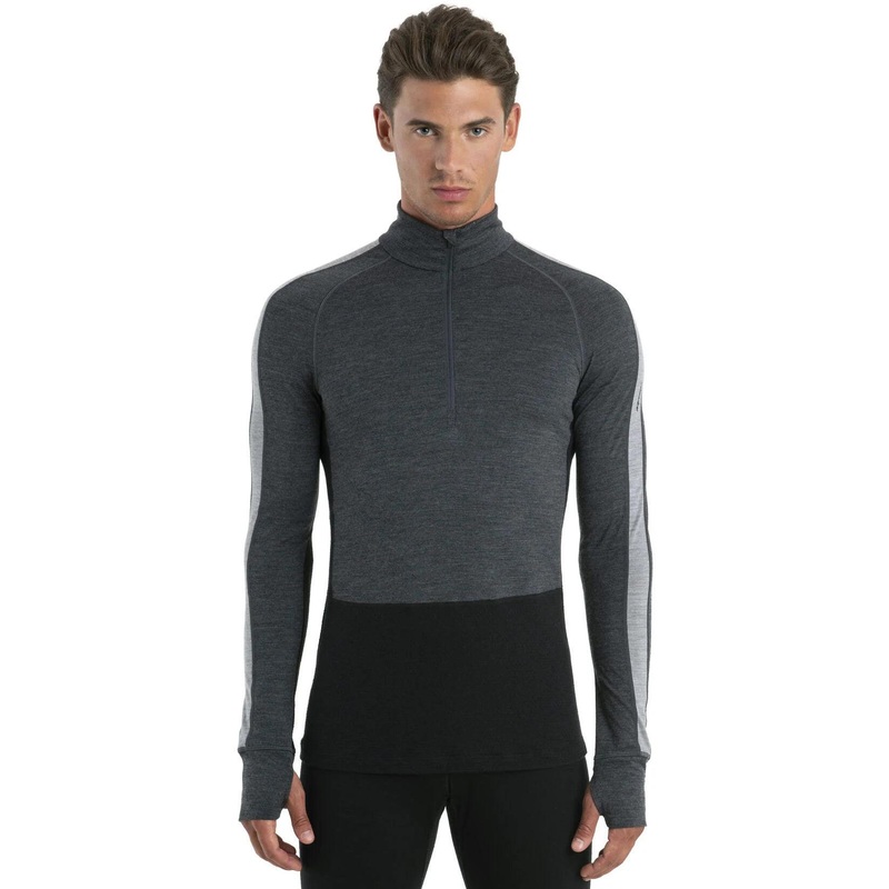 Icebreaker Men's Merino 200 Zoneknit LS Half Zip Top