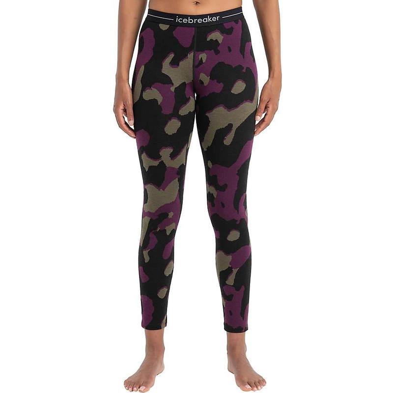 Icebreaker Women's Merino 260 Vertex Natural Camo Legging