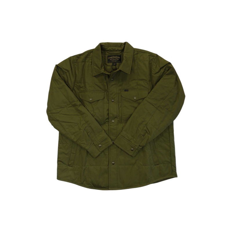 Filson Men's Cover Cloth Quilted Jac-Shirt