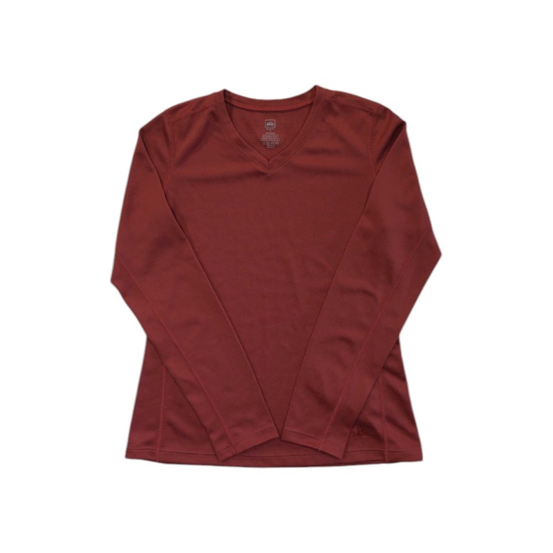 REI Womens V-neck Baselayer Top