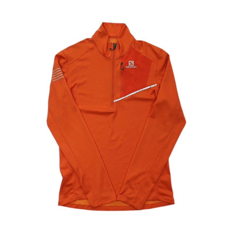Salomon Mens Essential Seamless Half Zip Top