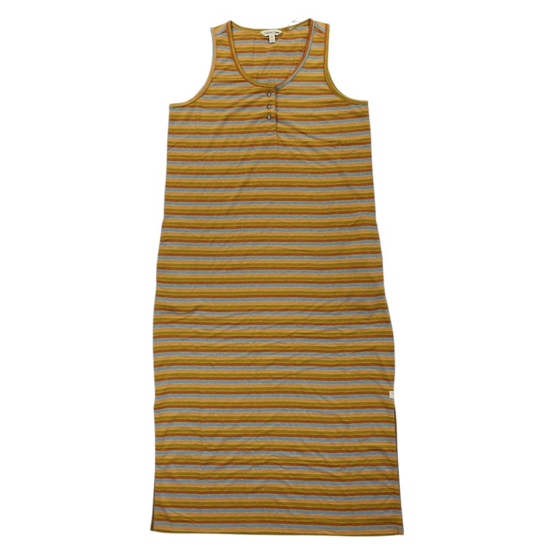 Toad & Co Womens Piru Henley Midi Tank Dress