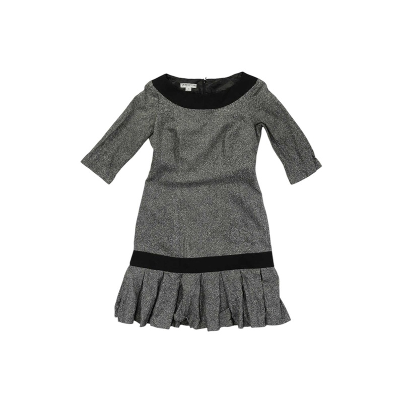 Womens Pendleton Wool Pleated Midi Dress