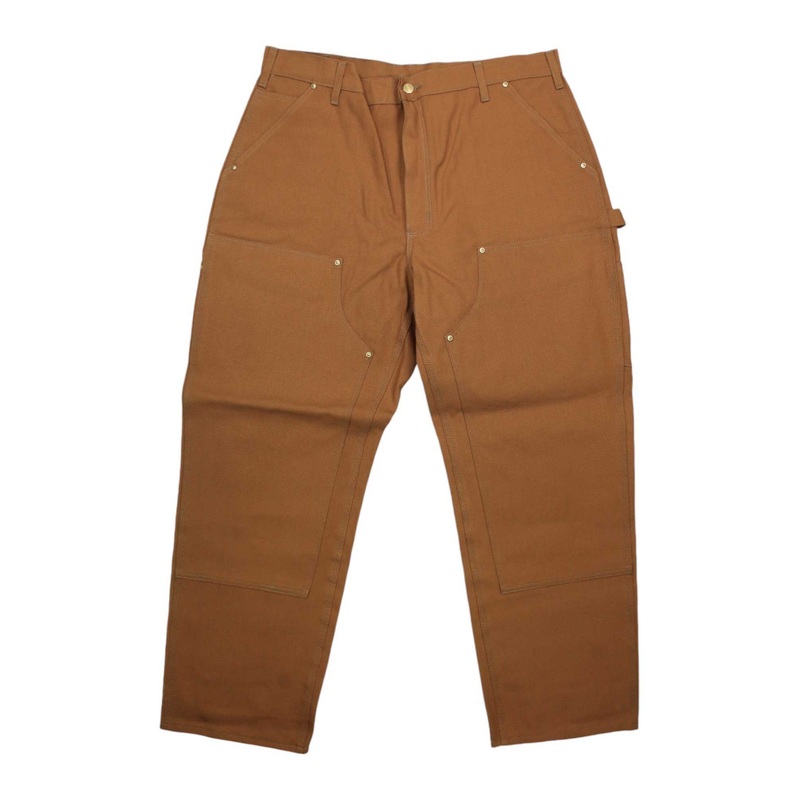 Carhartt Mens Firm Duck Double-Front Work Dungaree Pant