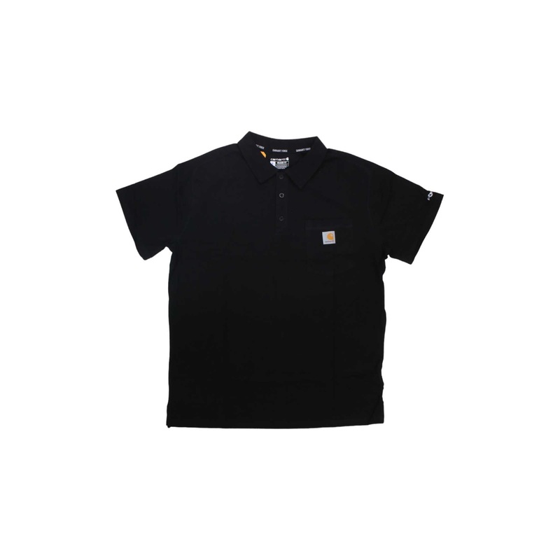 Carhartt Mens Force Cotton Delmont Pocket Polo