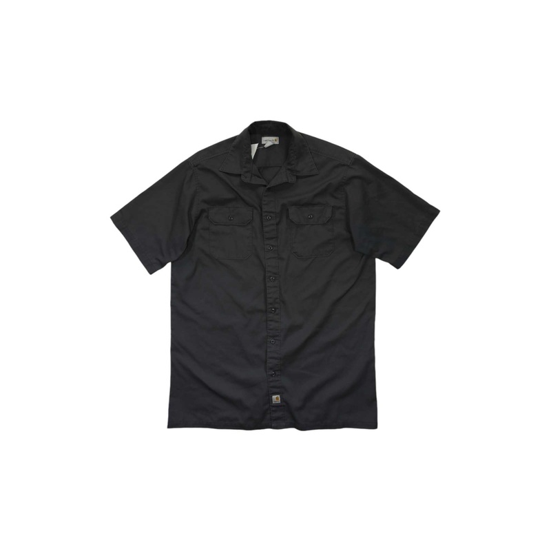 Carhartt Mens Short Sleeve Twill Work Shirt