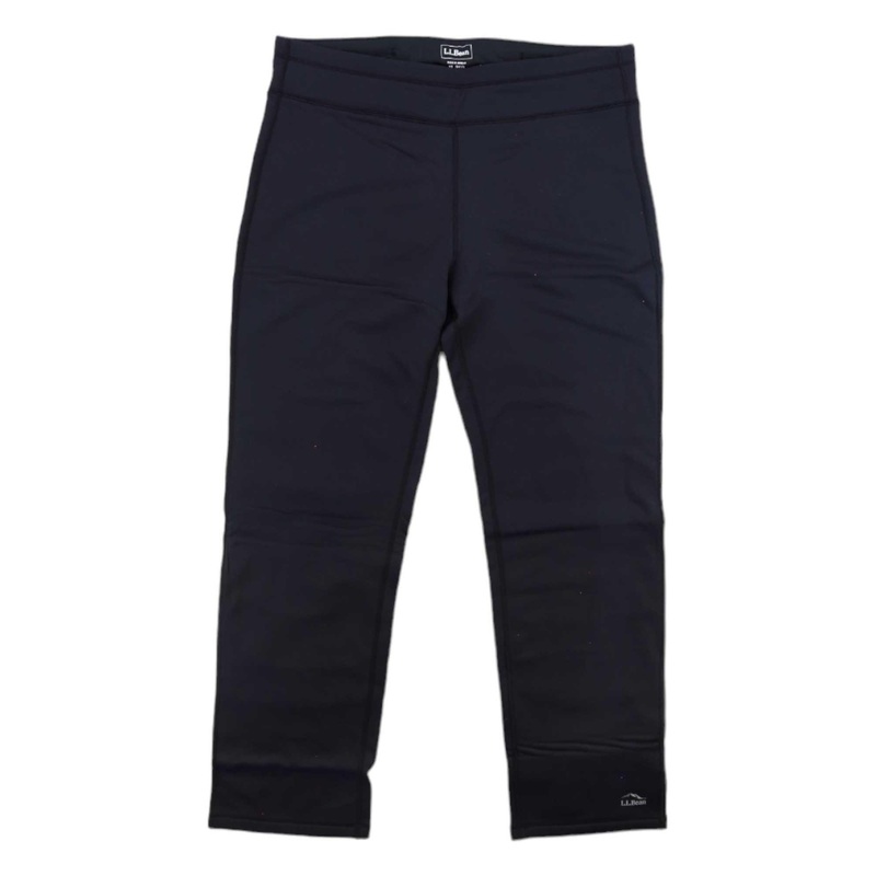 L.L.Bean Womens Primaloft Thermastretch Fleece Straight Leg Pant