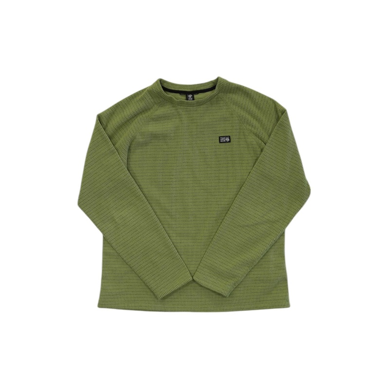 Mountain Hardwear Mens Summit Grid LS Crew