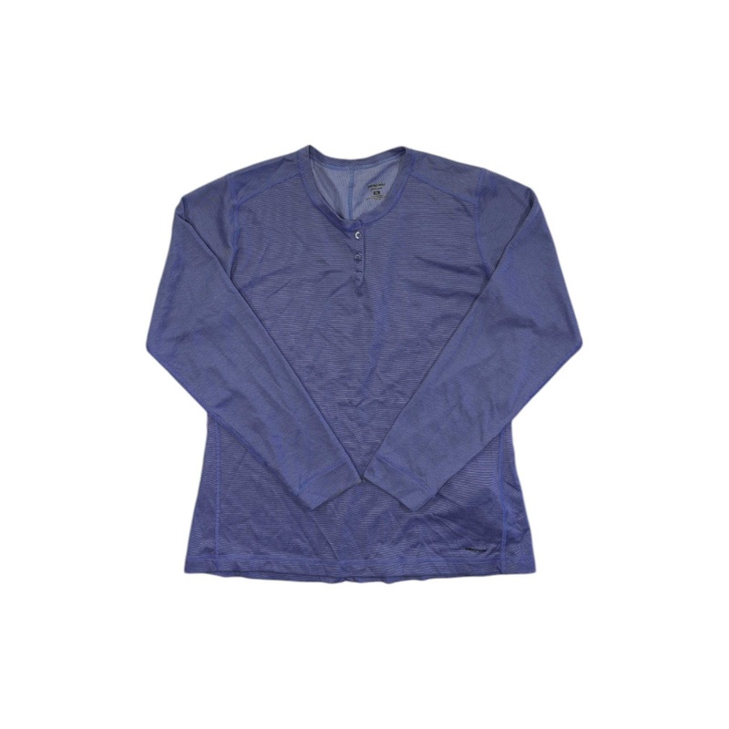 Patagonia Womens Capilene Midweight Quarter Button Tee