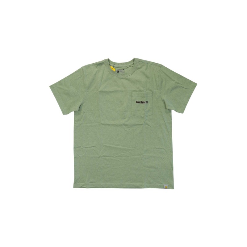 Carhartt Mens Relaxed Fit Heavyweight SS Pocket Line Graphic T-Shirt
