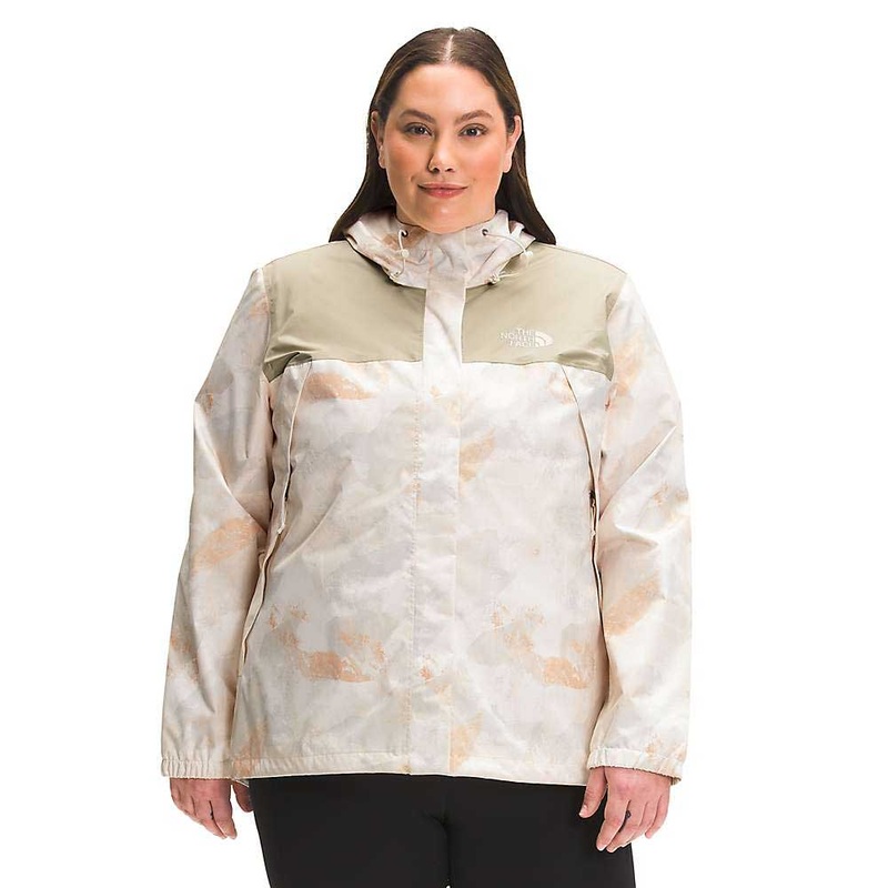 The North Face Womens Printed Plus Antora Jacket