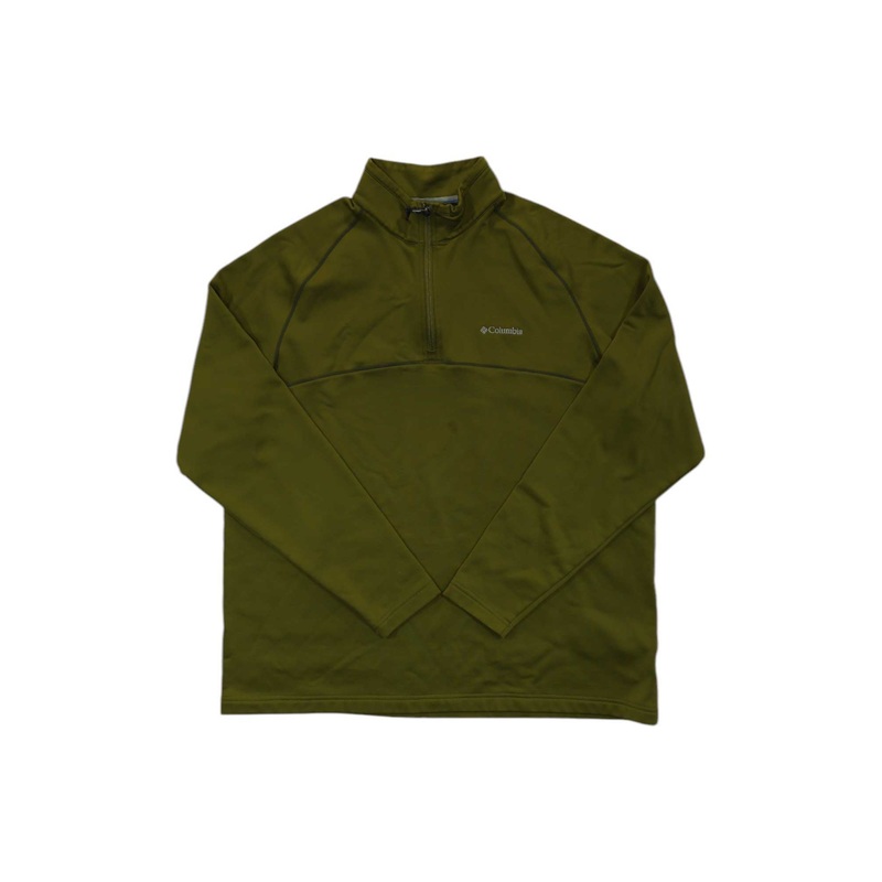 Columbia Mens Peak Bound Half Zip Long Sleeve Shirt