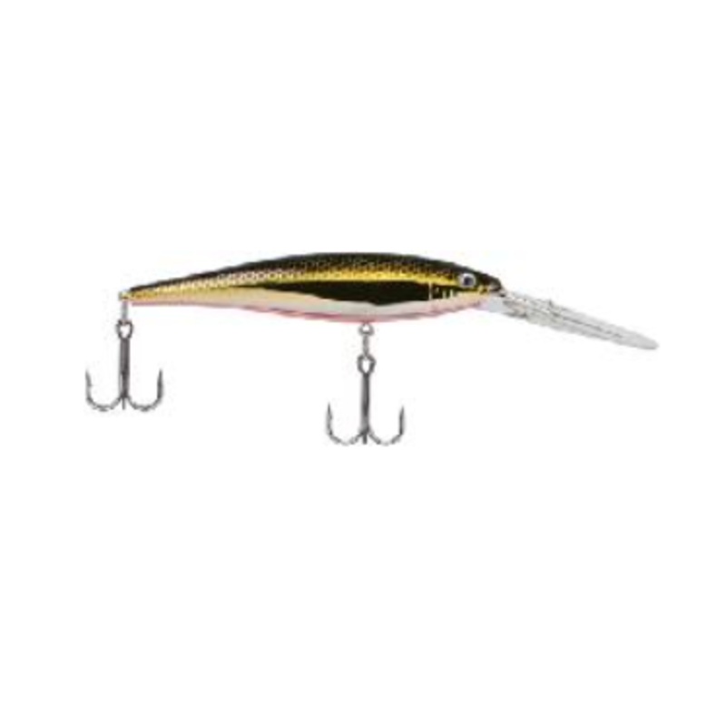 BERKLEY #11 FLICKER MINNOW,BLACK BRASS