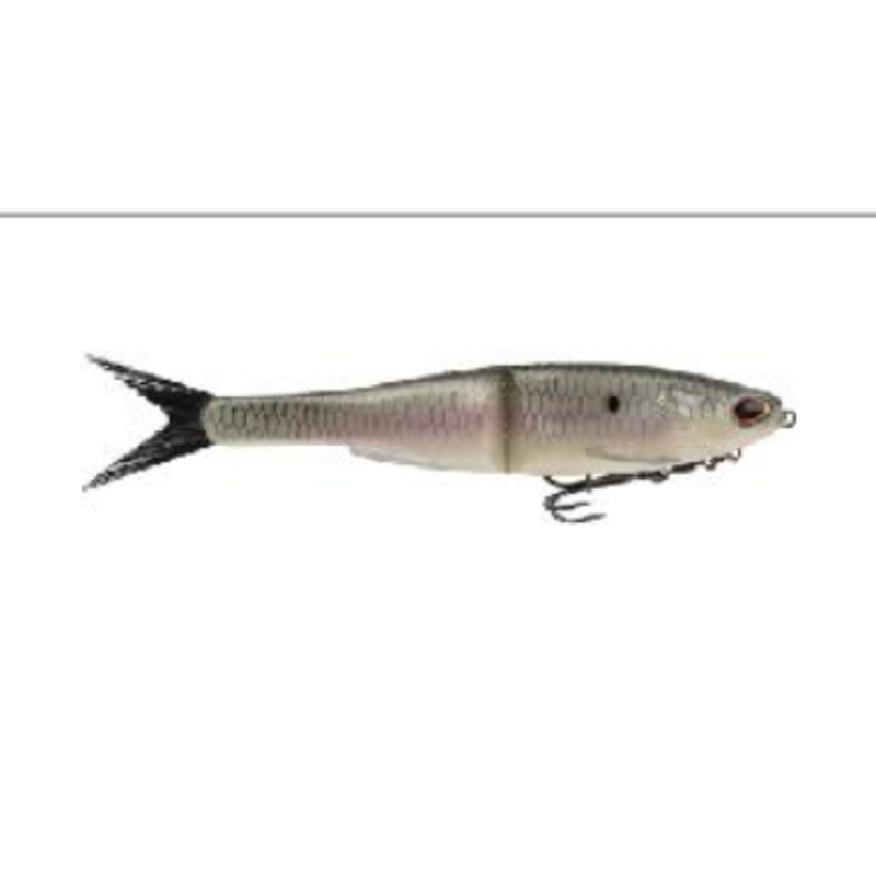 BERKLEY 5" NESSIE GLIDE BAIT,HICKORY SHAD 2/5oz lure weight
