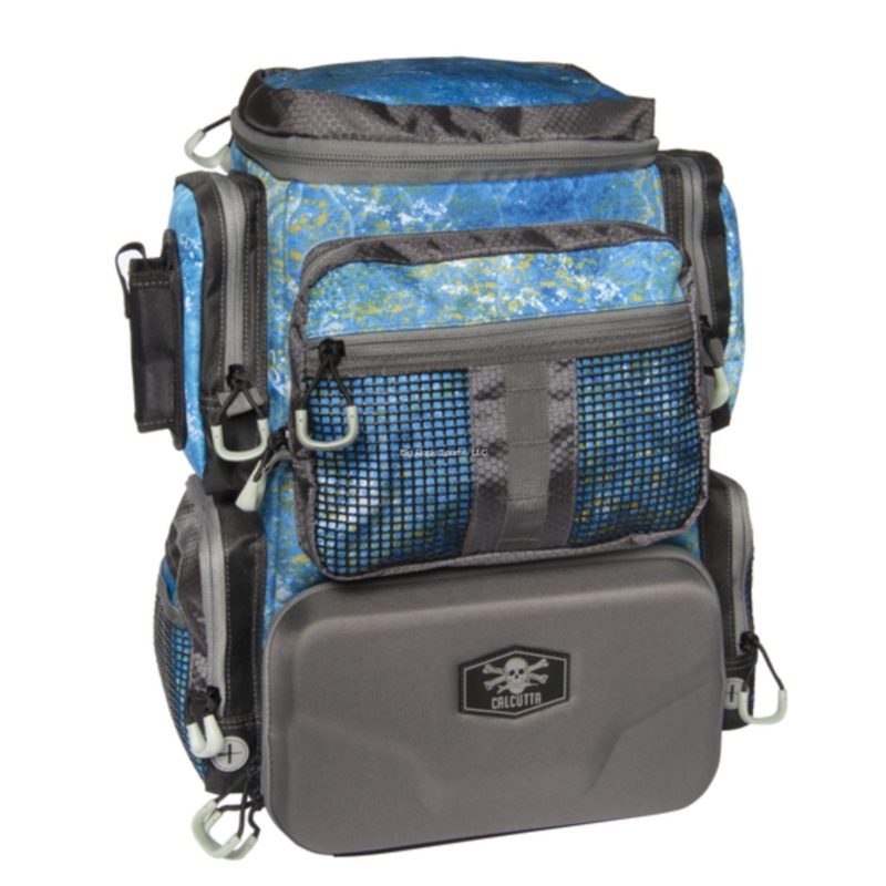 Calcutta CSP36 Squall 3600 Tactical Back Pack Tackle bag w/ 3 3600 trays, Mossy Oak Shoreline