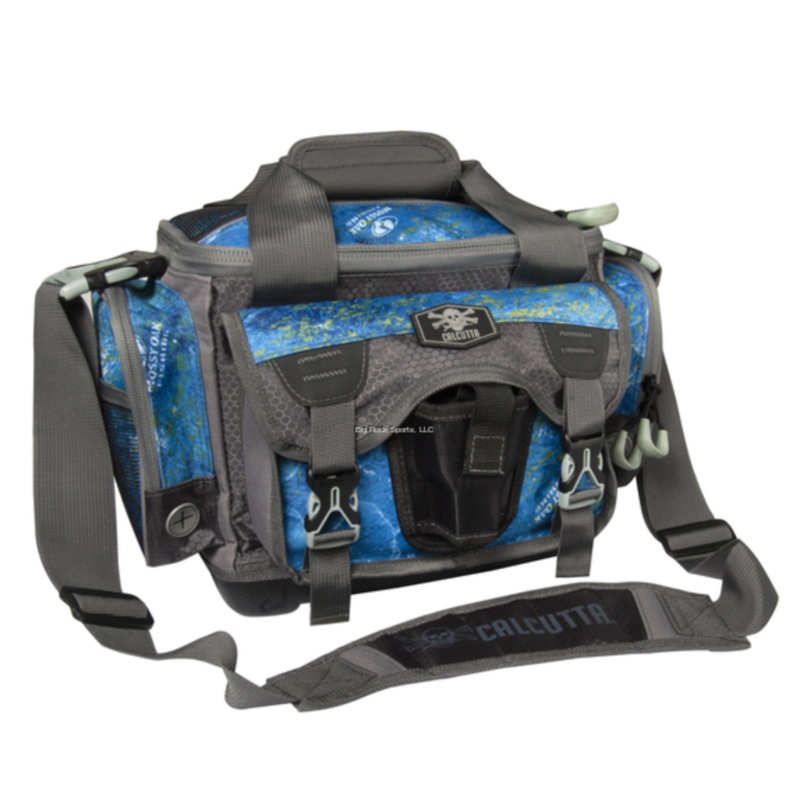 Calcutta CSTB36 Squall 3600 Tackle Bag w/ 4 trays, Mossy Oak Shoreline