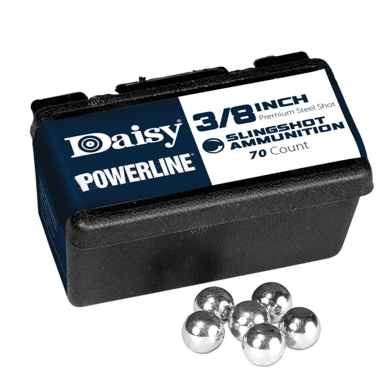 DAISY 3/8" STEEL SLINGSHOT AMMO (75 CNT)