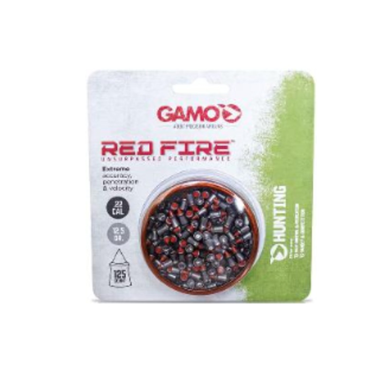 GAMO RED FIRE PELLETS .22-POLYMER TIP HUNTING PELLET (125)