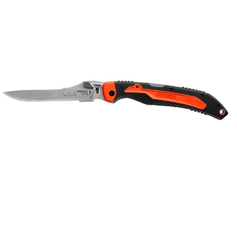 GERBER VITAL BIG GAME FOLDER, 3.75" EXCHANGEABLE BLADE HUNTING KNIFE